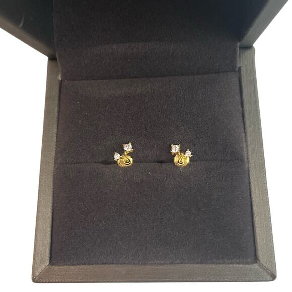 Doting Dews Jewelry - Doting Dews Harriet Earrings Gold NWT